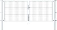 Alberts Zaundoppelt&uuml;r "Flexo" 300 cm Breite (150cm + 150cm), in versch. H&ouml;hen