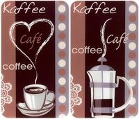 WENKO Herd-Abdeckplatte "Universal Modell Kaffeeduft" Herdabdeckung f&uuml;r alle