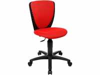 Bürostuhl TOPSTAR "High S'cool" Stühle rot (rot, schwarz) Drehstühle