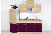 E (A bis G) Küchenzeile FLEX-WELL "Portland" Komplettküchen-Sets Gr. B/T: 210...