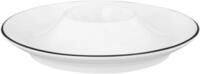 Seltmann Weiden Eierbecher "LIDO Black Line" Porzellan, Eierbecher, schwarzer Rand,