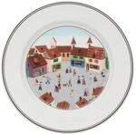 Villeroy & Boch Speiseteller "Speiseteller Dorf Design Naif &oslash; 27 cm bunt"