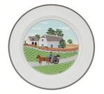 Villeroy & Boch Speiseteller "Speiseteller Bauer Design Naif &oslash; 27 cm bunt"