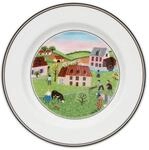 Villeroy & Boch Brotteller "Brotteller M&uuml;hle Design Naif &oslash; 17 cm bunt"