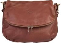 Pik&eacute; Umh&auml;ngetasche echt Leder, Made in Italy