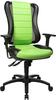 Bürostuhl TOPSTAR "Head Point RS" Stühle schwarz (schwarz, grün) Drehstühle
