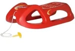 Schlitten ROLLY TOYS "rollySnow Cruiser, rot", rot, Schlitten, KinderB:44cm H:27cm,