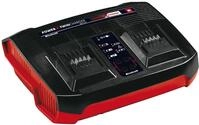 Einhell Akku-Ladestation 3.000 Twincharger, 3 A, Parallelladung von 2 x 18 V,