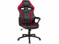 Gaming-Stuhl DUO COLLECTION "Splash" Stühle schwarz (schwarz, rot)...
