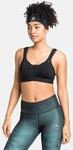 Sport-BH ODLO "Sport bra-PADDED HIGH", Damen, Gr. 85, Cup D, schwarz, Obermaterial: