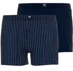 Boxershorts CECEBA "Boxershort Daytona 2er Pack", Herren, Gr. M, rot (rot, blau),