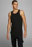 Muskelshirt JACK & JONES "BASIC TANK TOP", Herren, Gr. L, schwarz, Jersey,