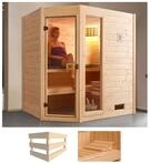 weka Sauna "Valida Eck 1" ohne Ofen