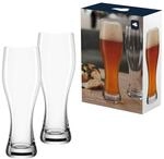 LEONARDO Bierglas "Weizenbiergl&auml;ser Taverna 330 ml 2er Set transparent"