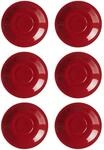 Ritzenhoff & Breker Untertasse "Jumbountertassen Doppio &oslash; 17 cm 6er Set"