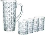 Nachtmann Gl&auml;ser-Set "Becher- und Krug-Set Bossa Nova 5er Set transparent" Erh&ouml;hte