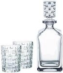 Nachtmann Whiskyglas "Whiskygl&auml;ser + Karaffe Bossa Nova 3er Set transparent"
