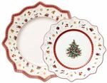 Villeroy & Boch Geschirr-Set "Teller-Set Toys Delight wei&szlig;-rot"