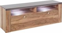 OTTO home Lowboard "Larona, zeitloses TV Board mit 1 Klappe und 2 offenen...