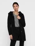 ONLY Kurzmantel "ONLSEDONA LIGHT COAT OTW NOOS" verdeckte Knopfleiste und