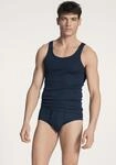 CALIDA Tanktop "Twisted Cotton" Pure Cotton, Feinripp-Qualit&auml;t,...