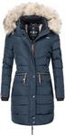 Steppmantel NAVAHOO "Paula", Damen, Gr. XS (34), blau, Oberstoff: 100% Polyester.