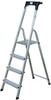 KRAUSE Stehleiter "Safety" Leitern Aluminium, 1x6 Stufen, Arbeitshöhe ca. 325 cm Gr.
