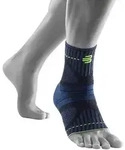 Sprunggelenkbandage BAUERFEIND "Ankle Support DYNAMIC", Gr. XXL, blau (dunkelblau),