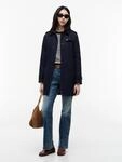 Tommy Hilfiger Langjacke "HERITAGE SINGLE BREASTED TRENCH" mit den typischen