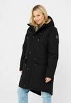 Winterjacke DERBE "Festholm", Damen, Gr. 40, schwarz (schwarz, caramel),