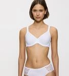 Triumph B&uuml;gel-BH "Modern Soft+Cotton W" mit dezenten Glanz-Streifenmuster und
