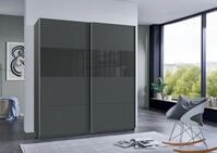 Wimex Schwebet&uuml;renschrank "Bramfeld Kleiderschrank" mit Glaselementen und