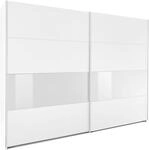 Wimex Schwebet&uuml;renschrank "Bramfeld Kleiderschrank" mit Glaselementen und