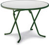 Gartentisch BEST "Primo" Tische Gr. B/H/T: 100 cm x 70 cm x 100 cm, grün Klapptische