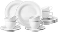 Seltmann Weiden Kaffeeservice "Geschirr-Set, Service Beat" Teller, Tassen,