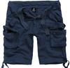 Stoffhose BRANDIT "Brandit Herren Urban Legend Cargo Shorts" Gr. L, US-Größen, blau