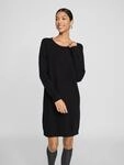 Vila Strickkleid "VIRIL KNIT DRESS" trageangenehme Viskosemischung