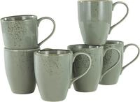 CreaTable Becher "Kaffeebecher NATURE COLLECTION" Tassen Set, 6-teilig