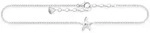 Fu&szlig;kette THOMAS SABO "Seestern-Optik", silberfarben, Fu&szlig;ketten, Damen, Silber...