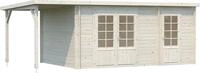 Palmako Gartenhaus "Ella" 13,1+3,9 m&sup2;, mit Anbaudach
