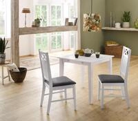 Esstisch OTTO HOME "Fullerton", wei&szlig;, Tische, Damen, B/H/T: 80cm x 76cm x 80cm,