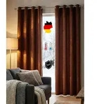 Vorhang WIRTH "Trondheim B" Gr. 10, braun (schoko), B:172cm H:225cm, Chenille,