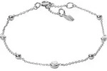 Silberarmband FOSSIL "Schmuck Geschenk Silber 925 Armschmuck GLITZ BY THE YARD",