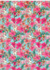 KOMAR Vliestapete "Ariel Pink Flower" Tapeten Gr. B/L: 200 m x 280 m, Rollen: 1 St.,