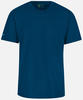 T-Shirt TRIGEMA "TRIGEMA aus 100% Biobaumwolle" Gr. S, blau (saphir, c2c) Herren