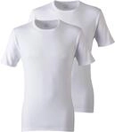 T-Shirt JOCKEY "Modern Classic", Herren, Gr. XXL, wei&szlig;, Feinripp, Obermaterial: 100%