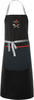 Grillschürze APELT "3963 Outdoor, GRILL Chef" Schürzen rot (schwarz, grau, rot)
