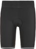 Fahrradhose GONSO "SITIVO W" Gr. 36, Normalgrößen, schwarz (black, grün) Damen