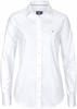 Hemdbluse GANT Gr. 34, weiß (white) Damen Blusen langarm Stretch-Oxford-Stoff für