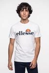 T-Shirt ELLESSE "SL PRADO TEE", Herren, Gr. XL, wei&szlig;, Obermaterial: 100% Baumwolle,